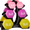 Five Star Coated Hexagon Workout Dumbbell Hand Weight - Image 2